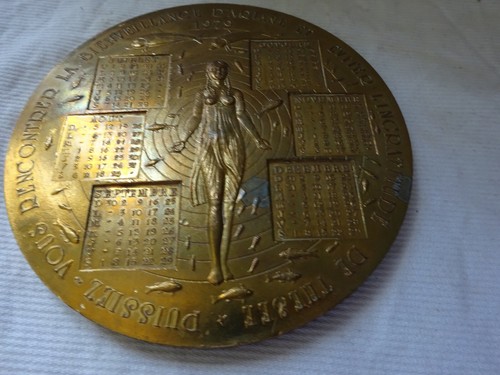 Médaille bronze monnaie - ,