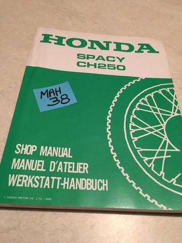 Honda spacy ch250 - ch250, 250