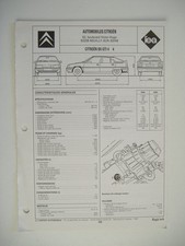 fiche technique Régla'tech revue L'EXPERT AUTOMOBILE-CITROËN BX GTi 4X4