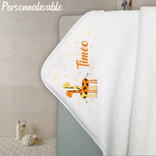 Cape de bain en éponge