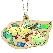 Porte-clés Pokemon en Bois