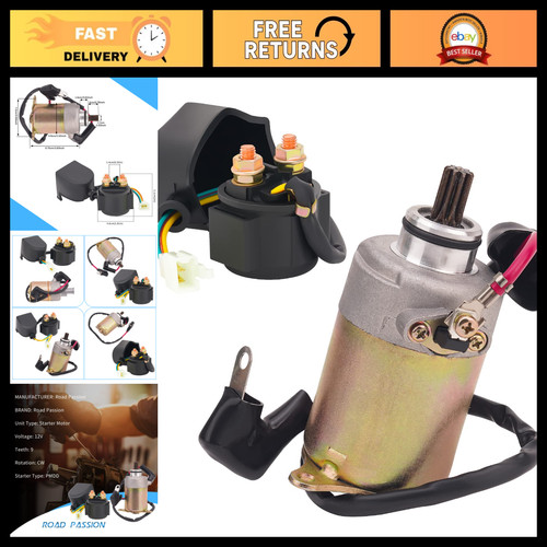 Starter solenoid relay motor - starter,