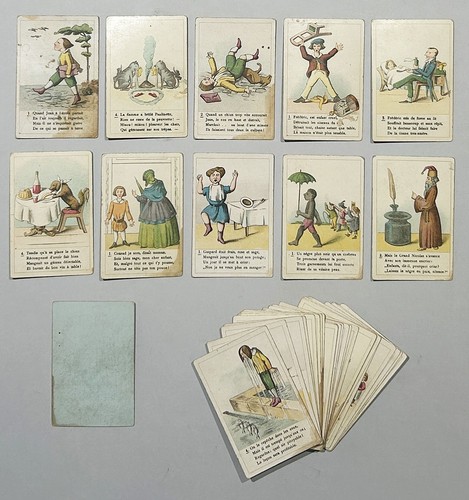 Cartes jouer struwwelpeter - cartes,