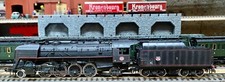 JOUEF HO locomotive vapeur fuel 141 R 416 Reims tender Miramas 8271 noire SNCF