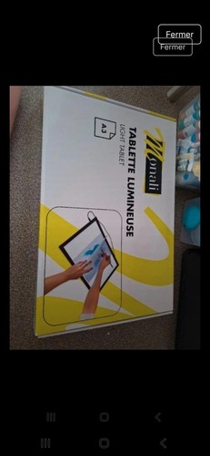 Tablette lumineuse - tablette,
