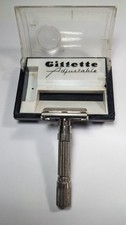 Ancien Rasoir Papillon Gillette Adjustable (Fat Boy) Ref.G2 - 1961