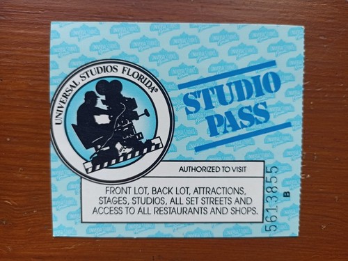 Ticket universal studios - ticket,