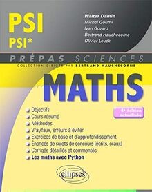 Mathématiques psi de - mathématiques, psi-psi*
