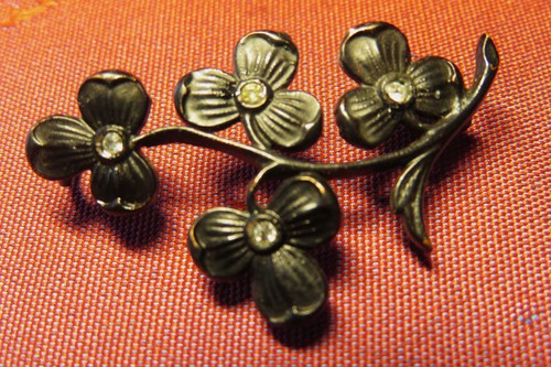 Broche deuil ancienne - de,