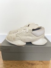 Rick Owens X Adidas RS Runner Vicious Sneakers leather Unisex Milk