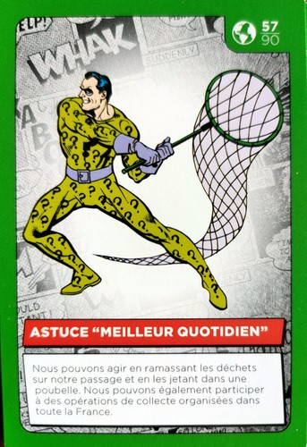 Carte auchan comics 57 - carte,