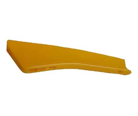 Cabochon jaune flèche - de,