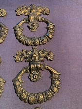 Poignées anciennes en bronze