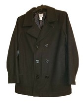 Old Navy Womans Black Pea Coat