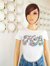 Tee-Shirt coton stretch blanc Confettis ? manches courtes | Kanabeach  