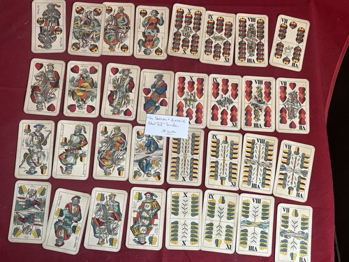 Jeu carte 1940 piatnik - carte,