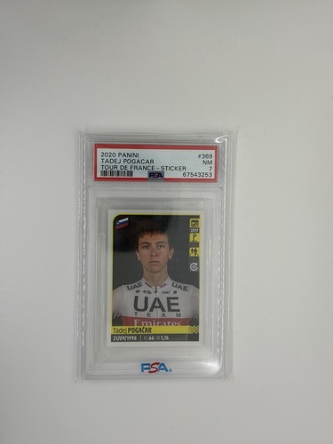 Panini cyclisme tadej - tadej, pogacar
