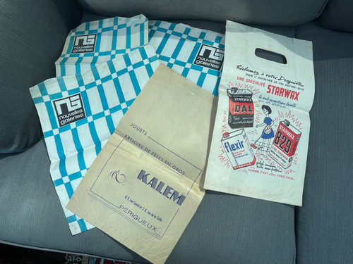 Anciens sacs papier