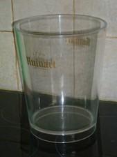 TRES GRAND SEAU A CHAMPAGNE RUINART EN PLEXIGLASS DESIGN COLLECTOR PUBLICITAIRE