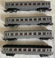 JOUEF HO Rame 4 Voitures Voyageurs INOX