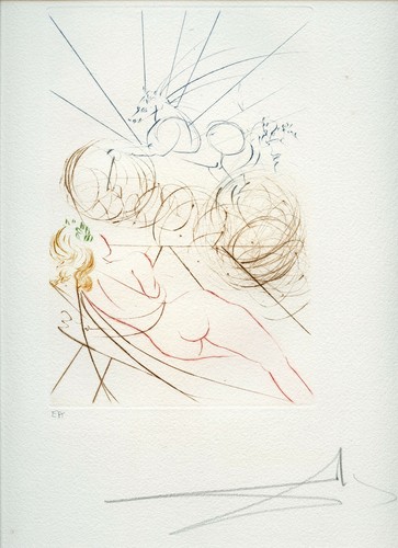 Dali salvador gravure 1973 - salvador,
