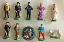 serie de 10 feves tintin milou aventure 2013 prime