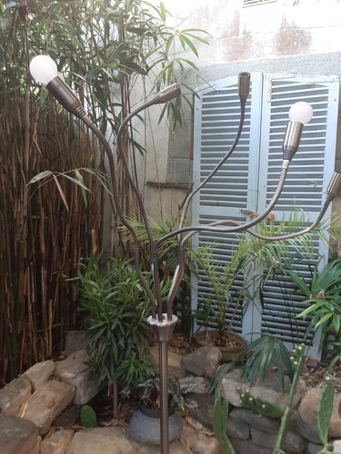 Lampadaire ressort esprit - lampadaire, ressort,