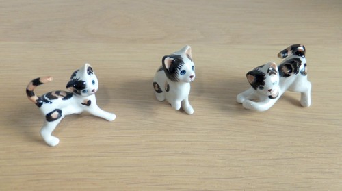 Chats miniatures tricolores - 3,