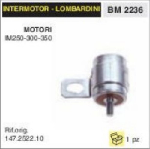 147 2522 condensateur - 147.2522.10,