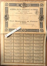 ● Aciéries hauts fourneaux