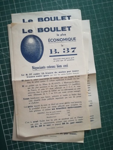 Yy081 publicité boulet - yy081,