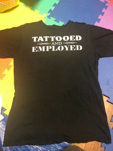 Tattoo and employed - and,