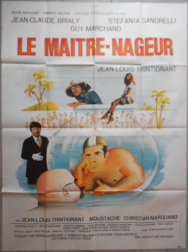 Affiche maitre nageur - le, maitre-nageur