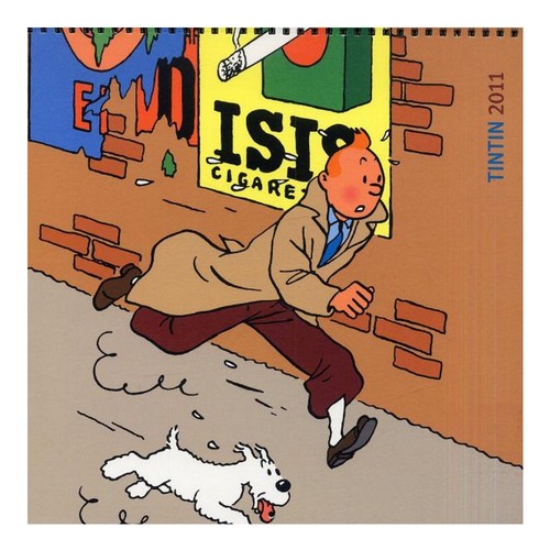 Calendrier mural 2011 tintin - mural,