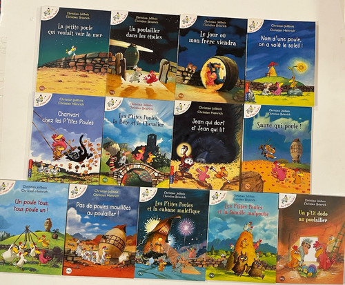 Livres les tites poules - les, p'tites