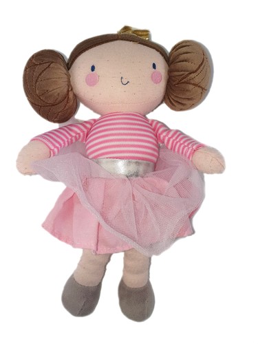Doudou poupee rose tutu - poupee,