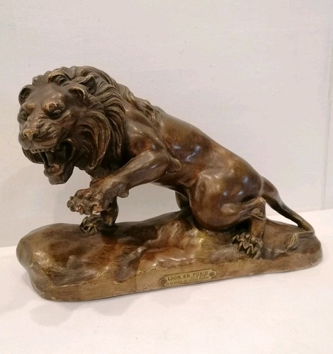 Lion furie émile rouff - -,
