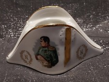 CENDRIER BICORNE NAPOLEON Porcelaine De Luxe FRANCE numéroté