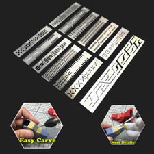 13×Règle Auxiliaire en Acier