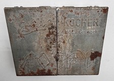 WWII Réchaud en métal Kocher Esbit Erich Schumm Mod.9. Militaria. Wehrmacht