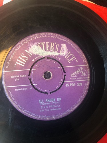 Elvis presley all shook - elvis,