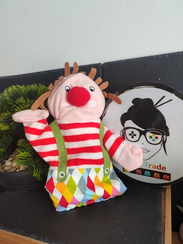 Doudou marionnette clown ikea - doudou,
