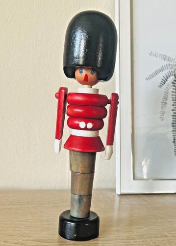 Jouet vintage bois peint à - vintage,
