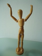 MANNEQUIN BONHOMME BOIS PANTIN ARTICULE