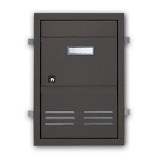 Porte D'Encaissement En Aluminium Peint Fonte Mod. SC2 ALUBOX Cm 40x29