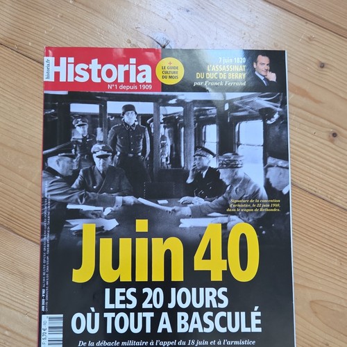 Historia juin 2020 - juin, –