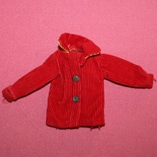 Veste velours rouge vintage