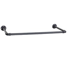 Portant à Vêtement Industriel 80cm Porte à Vêtements Manteaux en Acier inoxyd...