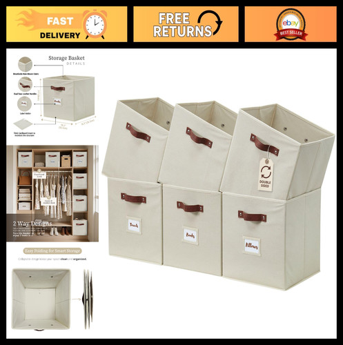 Storage bins with labels - storage,
