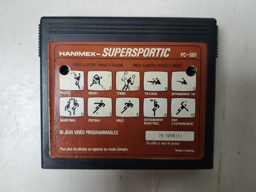 Jeu console hanimex pong - console,